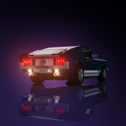 LMB 2.0 Light Kit for LEGO Ford Mustang #10265