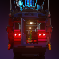 LMB 2.0 Light Kit for LEGO Fortnite Battle Bus #77073