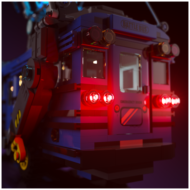 LMB 2.0 Light Kit for LEGO Fortnite Battle Bus #77073