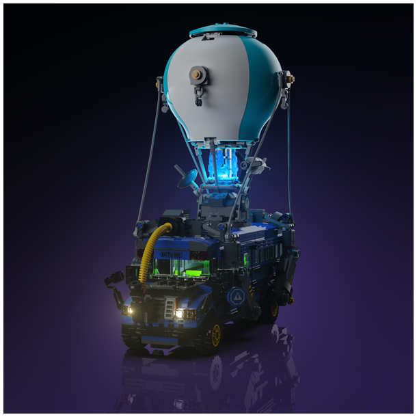 LMB 2.0 Light Kit for LEGO Fortnite Battle Bus #77073