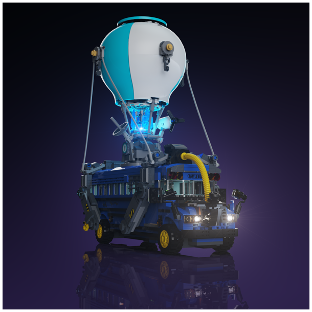 LMB 2.0 Light Kit for LEGO Fortnite Battle Bus #77073