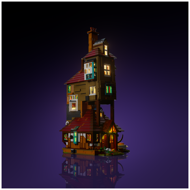 LMB 2.0 Light Kit for LEGO The Burrow - Collectors' Edition #76437