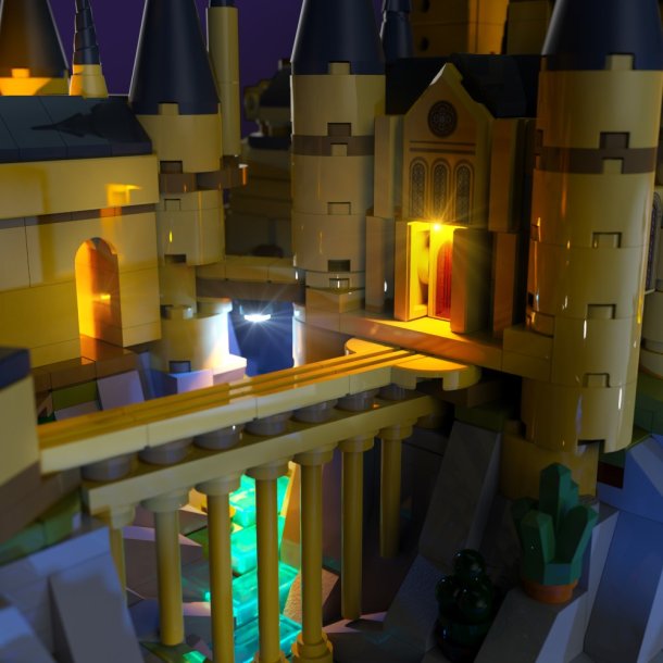 LMB 2.0 Light Kit for LEGO Hogwarts Castle &amp; Grounds #76419