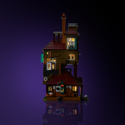 LMB 2.0 Light Kit for LEGO The Burrow - Collectors' Edition #76437