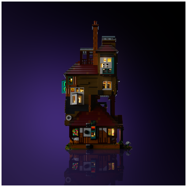 LMB 2.0 Light Kit for LEGO The Burrow - Collectors' Edition #76437