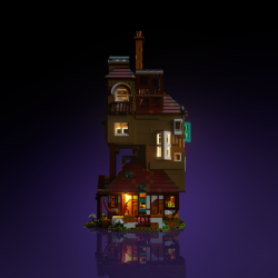 LMB 2.0 Light Kit for LEGO The Burrow - Collectors' Edition #76437