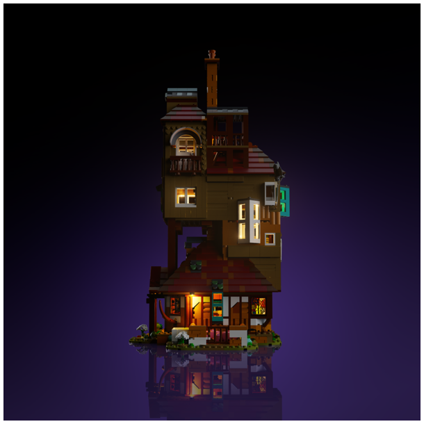 LMB 2.0 Light Kit for LEGO The Burrow - Collectors' Edition #76437