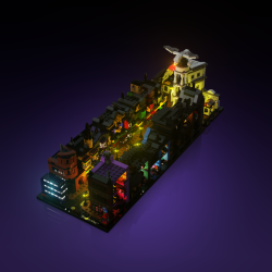 LMB 2.0 Light Kit for LEGO Diagon Alley Wizarding Shops #76444