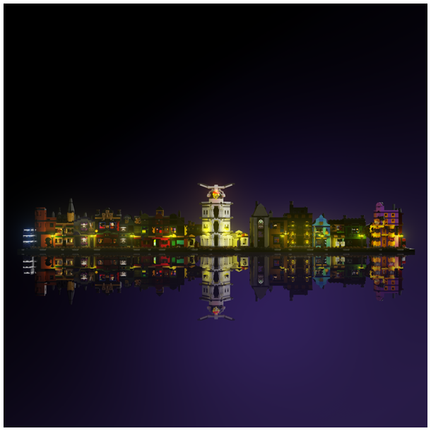 LMB 2.0 Light Kit for LEGO Diagon Alley Wizarding Shops #76444