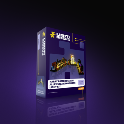 LMB 2.0 Light Kit for LEGO Diagon Alley Wizarding Shops #76444