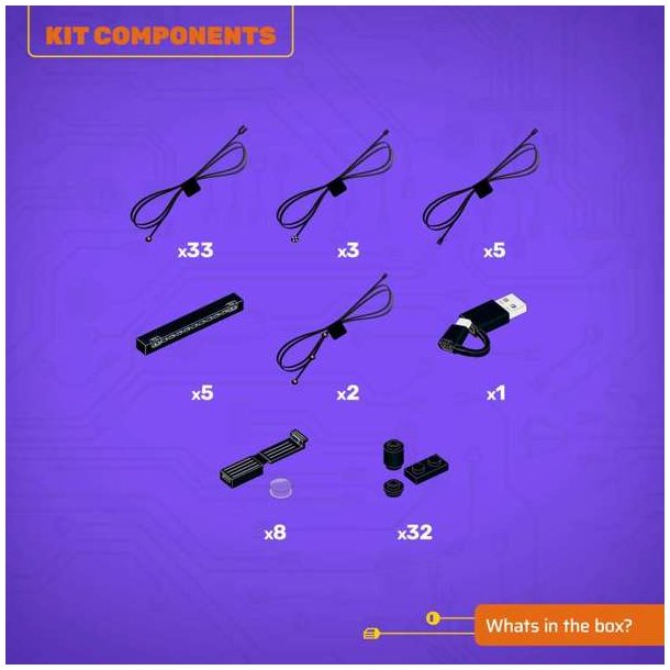 LMB 2.0 Light Kit for LEGO Diagon Alley Wizarding Shops #76444