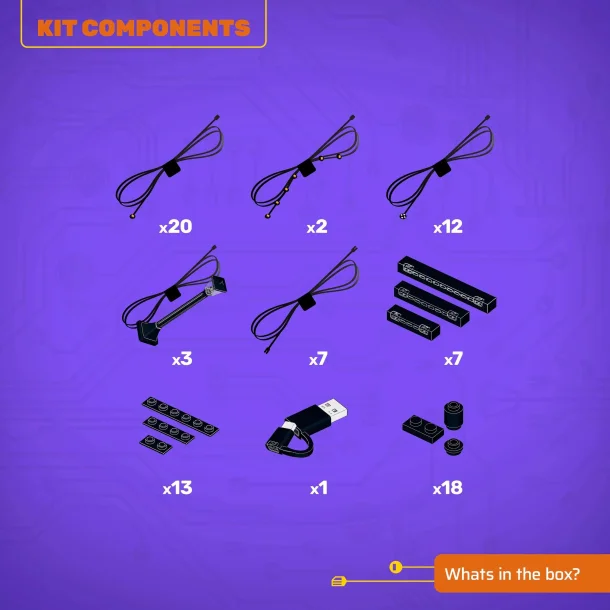 LMB 2.0 Light Kit for LEGO Hogsmeade Village Collectors Edition #76457