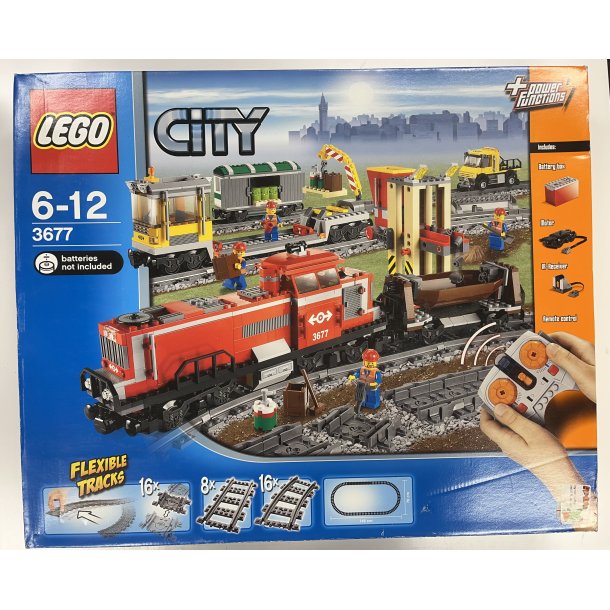 3677 - Red Cargo Train