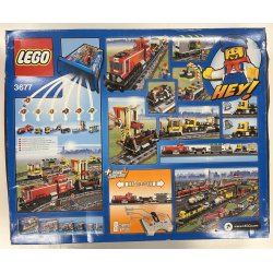 3677 - Red Cargo Train