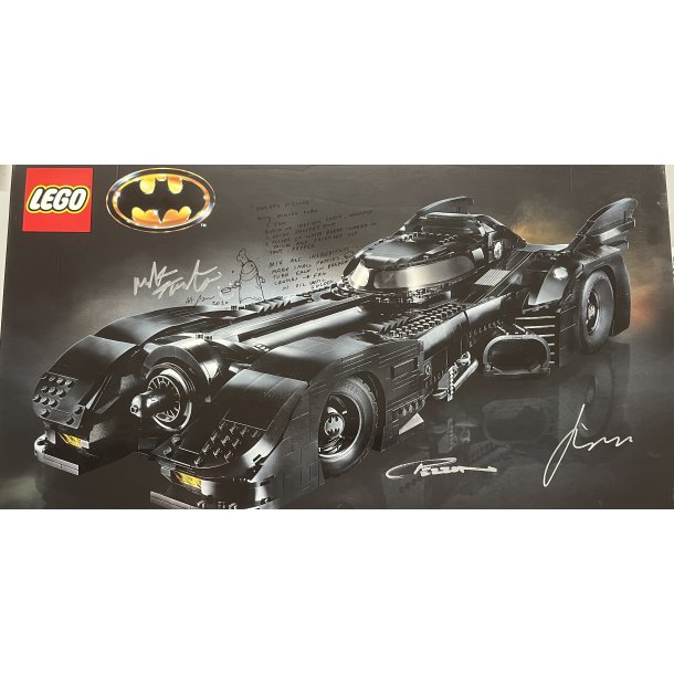 1989 Batmobile - SIGNERET AF DESIGNER (76139)
