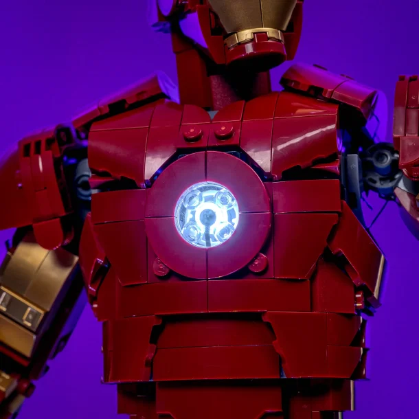 LMB 2.0 Light Kit for LEGO Iron Man Mark 3 Collectors Edition #76344