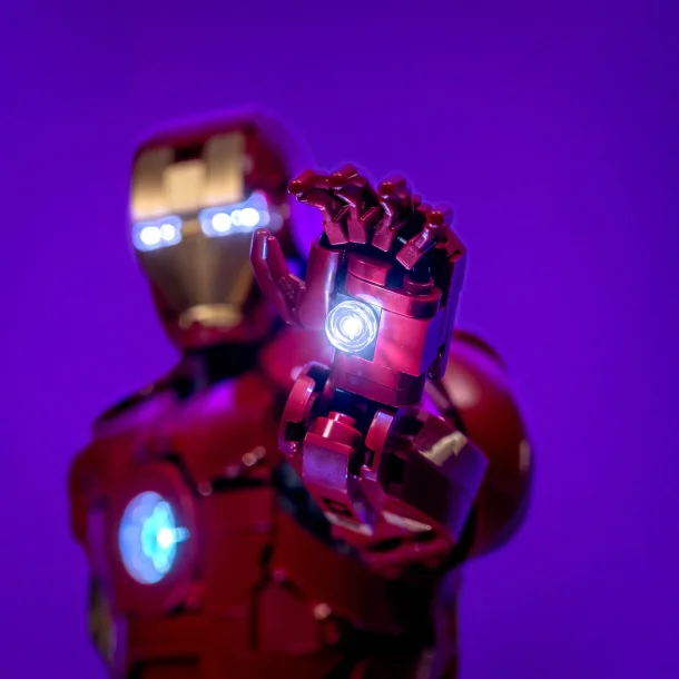 LMB 2.0 Light Kit for LEGO Iron Man Mark 3 Collectors Edition #76344