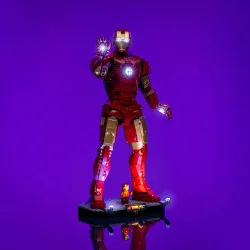 LMB 2.0 Light Kit for LEGO Iron Man Mark 3 Collectors Edition #76344