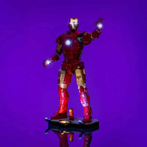 LMB 2.0 Light Kit for LEGO Iron Man Mark 3 Collectors Edition #76344