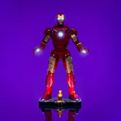 LMB 2.0 Light Kit for LEGO Iron Man Mark 3 Collectors Edition #76344