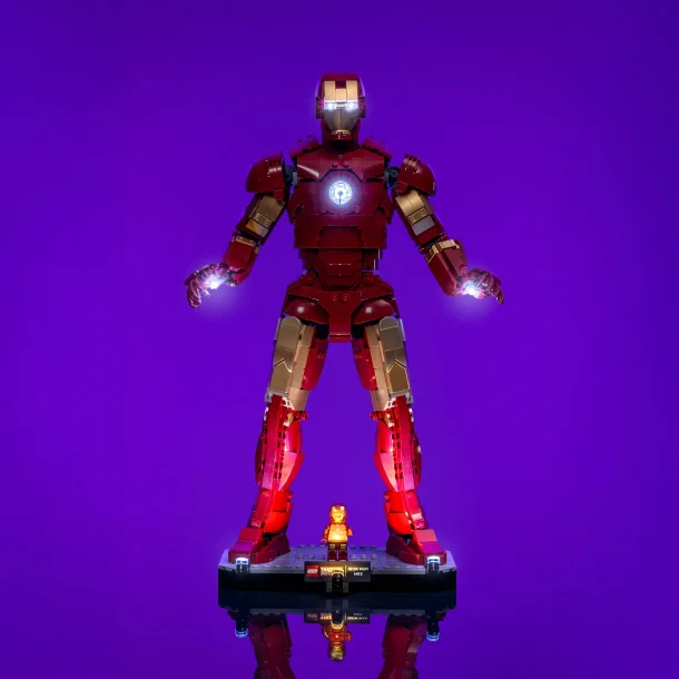 LMB 2.0 Light Kit for LEGO Iron Man Mark 3 Collectors Edition #76344