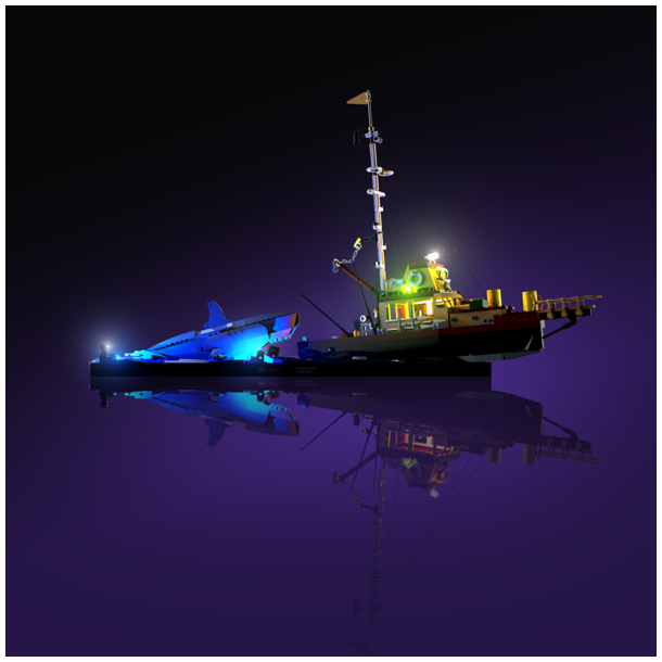 LMB 2.0 Light Kit for LEGO Jaws #21350