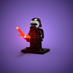 LMB 2.0 Astro Lightsaber - Kylo Ren 5cm (ALSKR5)