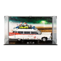 Display Case for Ghostbusters ECTO-1 (10274) - bespoke printed background