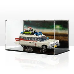 Display Case for Ghostbusters ECTO-1 (10274) - bespoke printed background