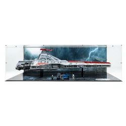Display case for Venator-Class Republic Attack Cruiser (75367) - Angled