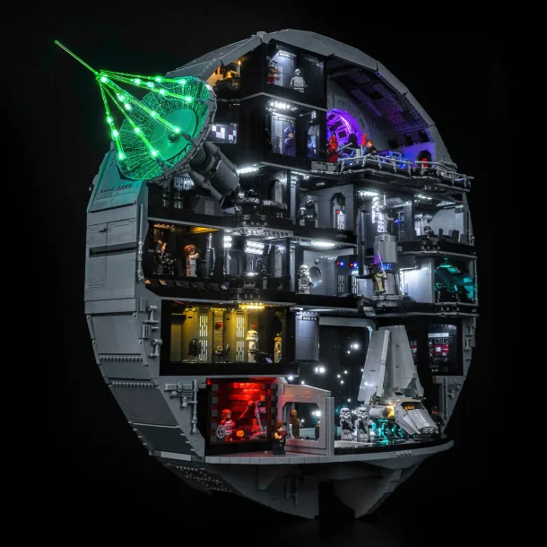 Lyskit til #75419 Death Star� REMOTE CONTROL VERSION (GC1240)