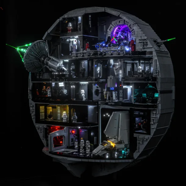 Lyskit til #75419 Death Star� REMOTE CONTROL VERSION (GC1240)