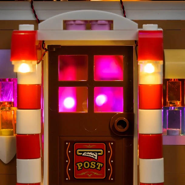 Lyskit til #40809 Festive Gingerbread House (GC1234)