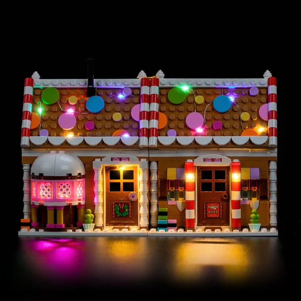 Lyskit til #40809 Festive Gingerbread House (GC1234)