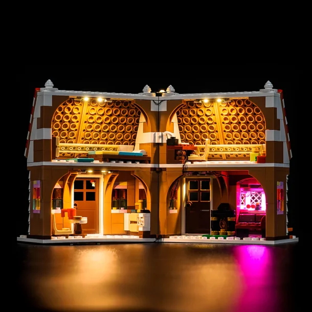 Lyskit til #40809 Festive Gingerbread House (GC1234)