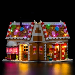 Lyskit til #40809 Festive Gingerbread House (GC1234)