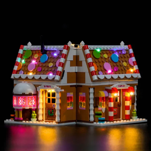 Lyskit til #40809 Festive Gingerbread House (GC1234)