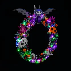 Lyskit til #40825 Halloween Wreath (GC1168)