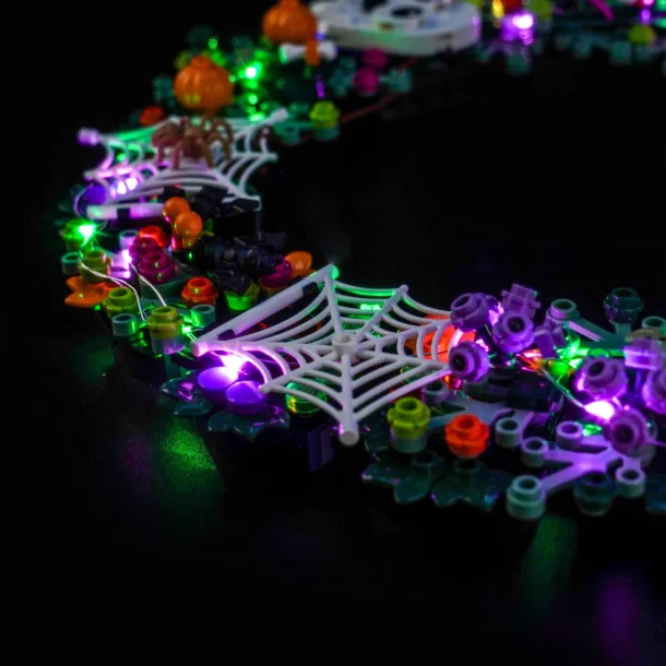 Lyskit til #40825 Halloween Wreath (GC1168)