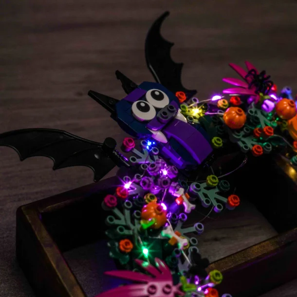 Lyskit til #40825 Halloween Wreath (GC1168)