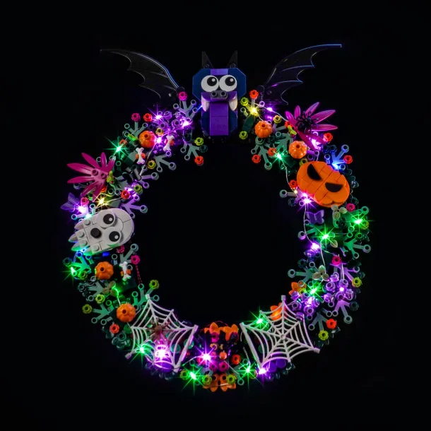 Lyskit til #40825 Halloween Wreath (GC1168)