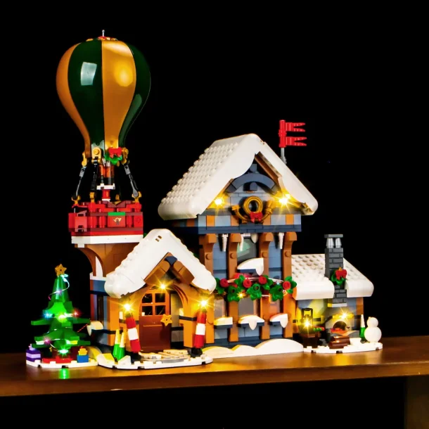 Lyskit til Santa's Post Office #10339 REMOTE CONTROL VERSION (GC877)