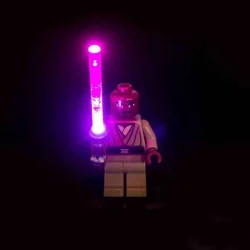LED LEGO Star Wars Lightsaber Light - Purple/Dark Pink 5cm