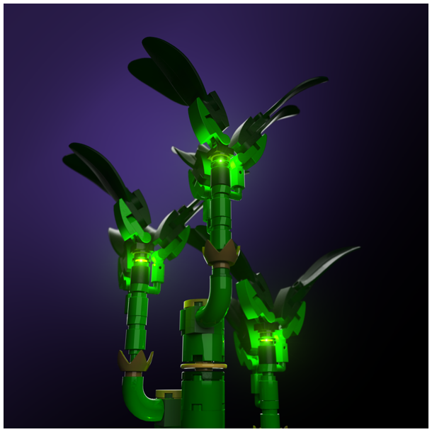 LMB 2.0 Light Kit for LEGO Lucky Bamboo #10344