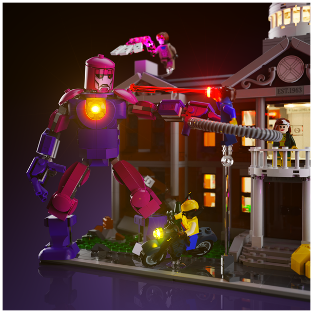 LMB 2.0 Light Kit for LEGO Marvel X-Men: The Mansion #76294