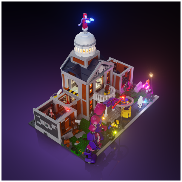 LMB 2.0 Light Kit for LEGO Marvel X-Men: The Mansion #76294