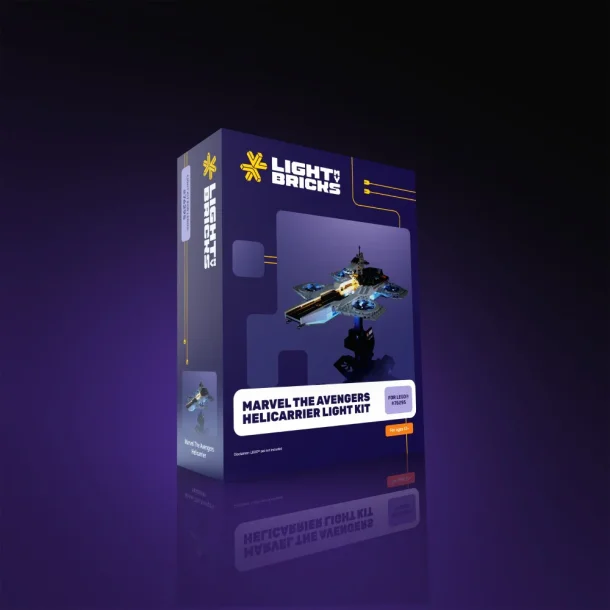 LMB 2.0 Light Kit for LEGO The Avengers Helicarrier #76295