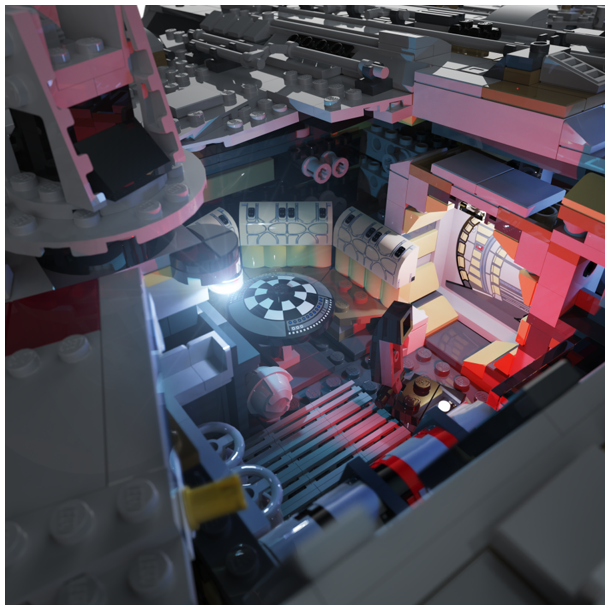 LMB 2.0 Light Kit for LEGO UCS Millennium Falcon #75192