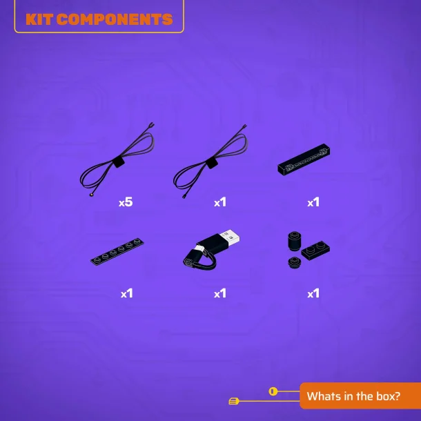 LMB 2.0 Light Kit for LEGO Mini Orkid� #10343