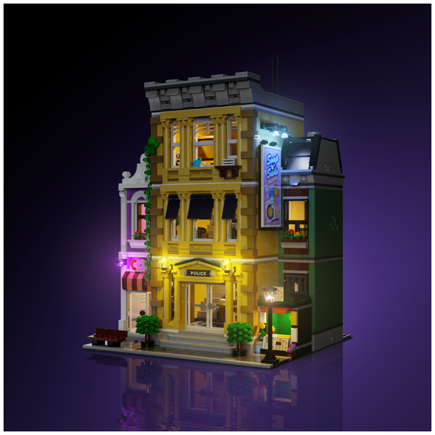 LMB 2.0 Light Kit for LEGO Police Station #10278
